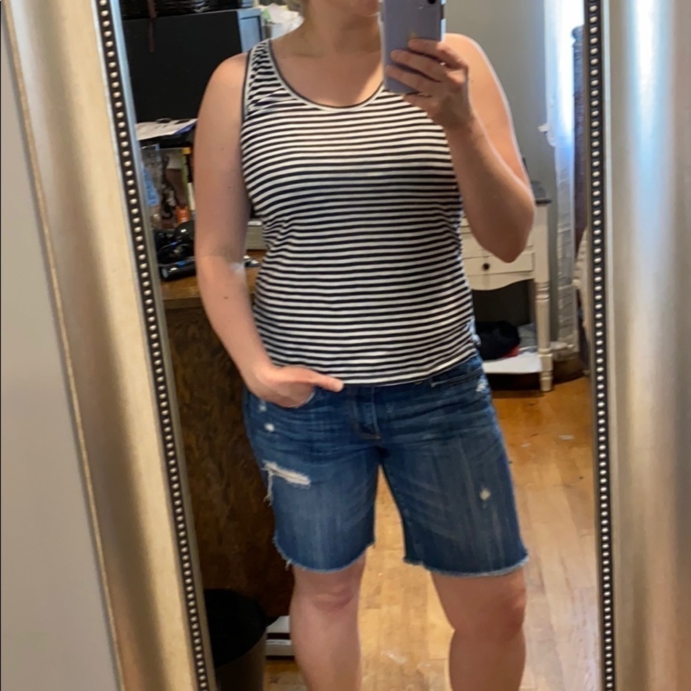 Ann Taylor LOFT Sun Washed Tank EUC